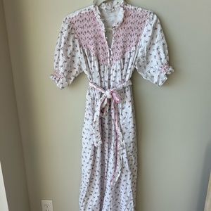 DONDOLO - Adelaide Dress Pink/Blue Floral